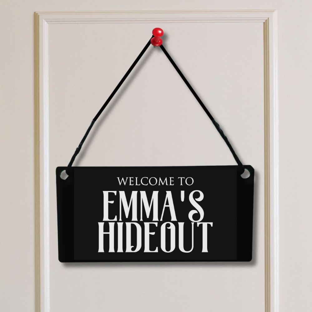 Acrylic Home Office Sign - Harkak Creative