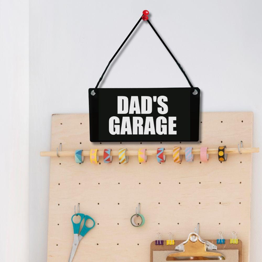 Acrylic Home Office Sign - Harkak Creative