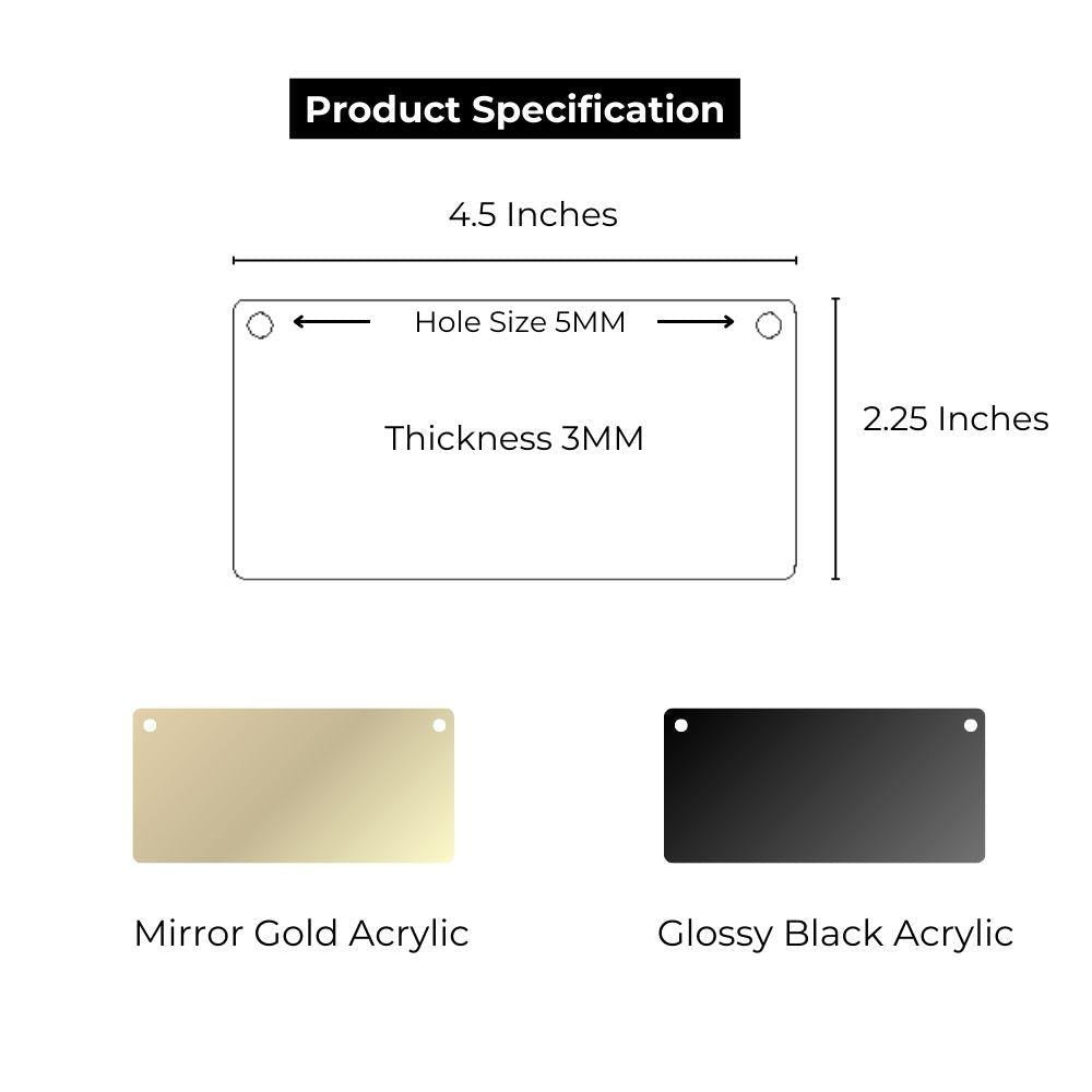 Acrylic Home Office Sign - Harkak Creative