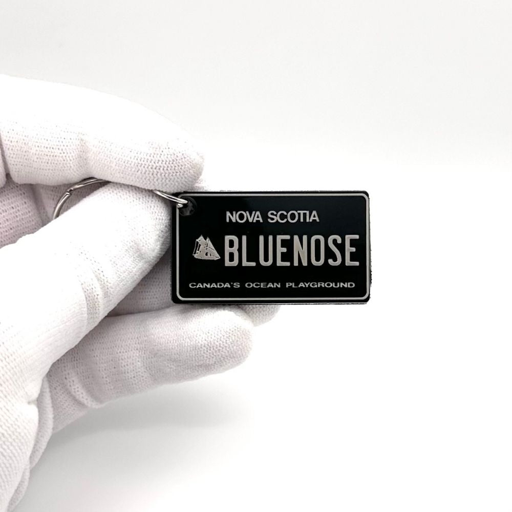 Nova Scotia License plate keychain souvenir tags - Harkak Creative