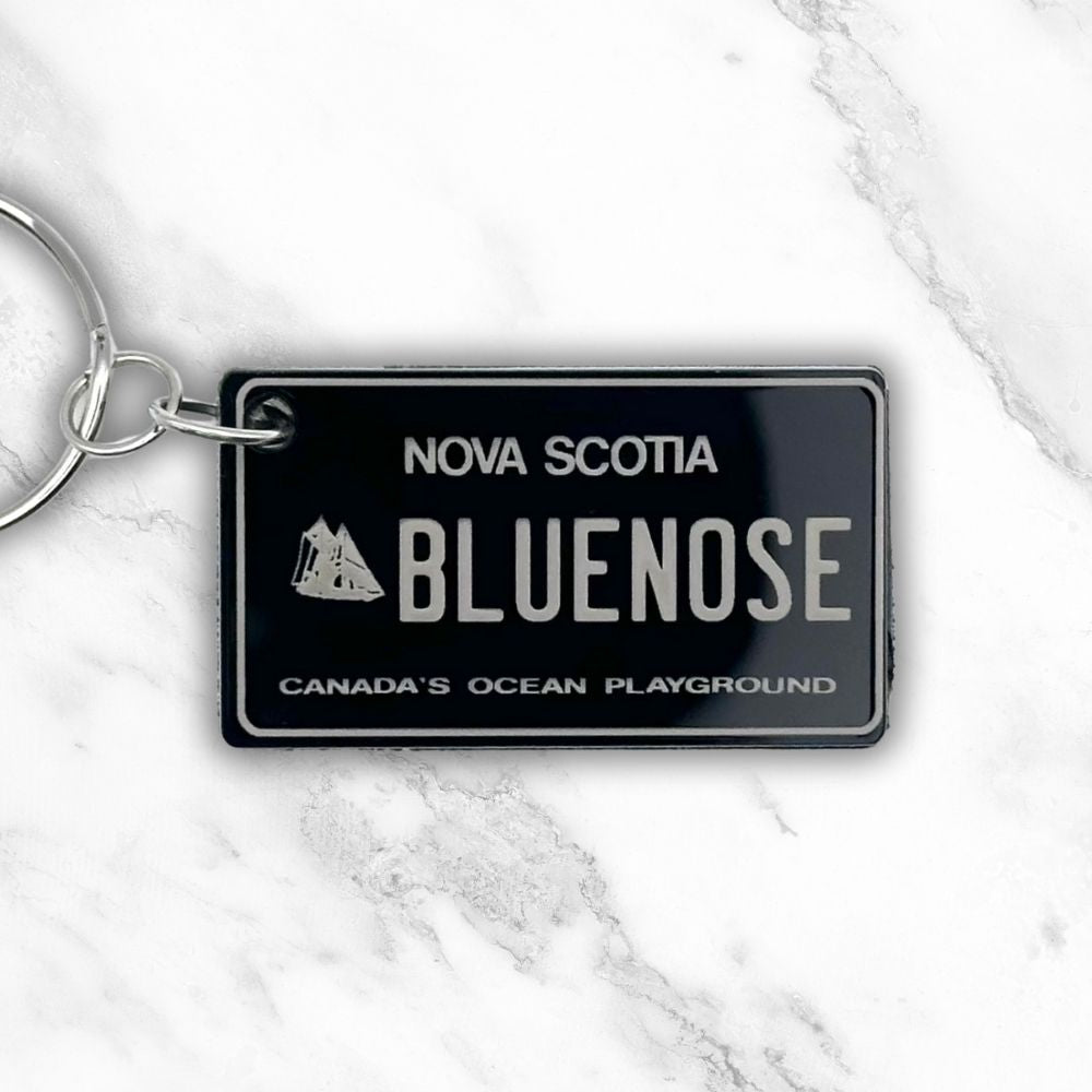 Nova Scotia License plate keychain souvenir tags - Harkak Creative
