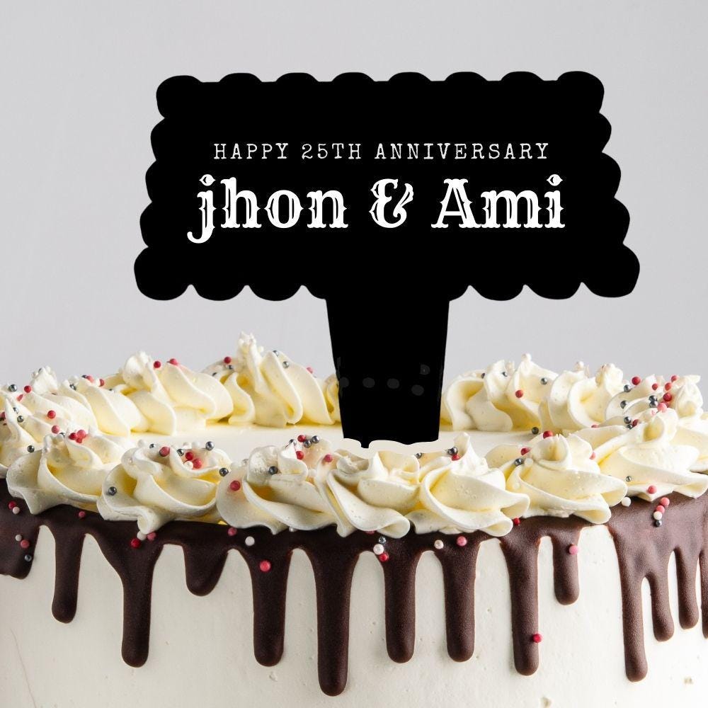 Personalized Chsristmas Cake Topper - Harkak Creative
