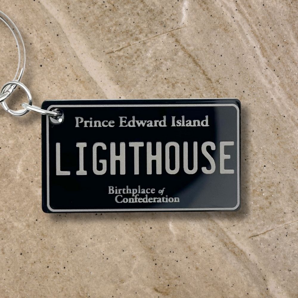 Prince Edward Island License plate keychain souvenir tags - Harkak Creative