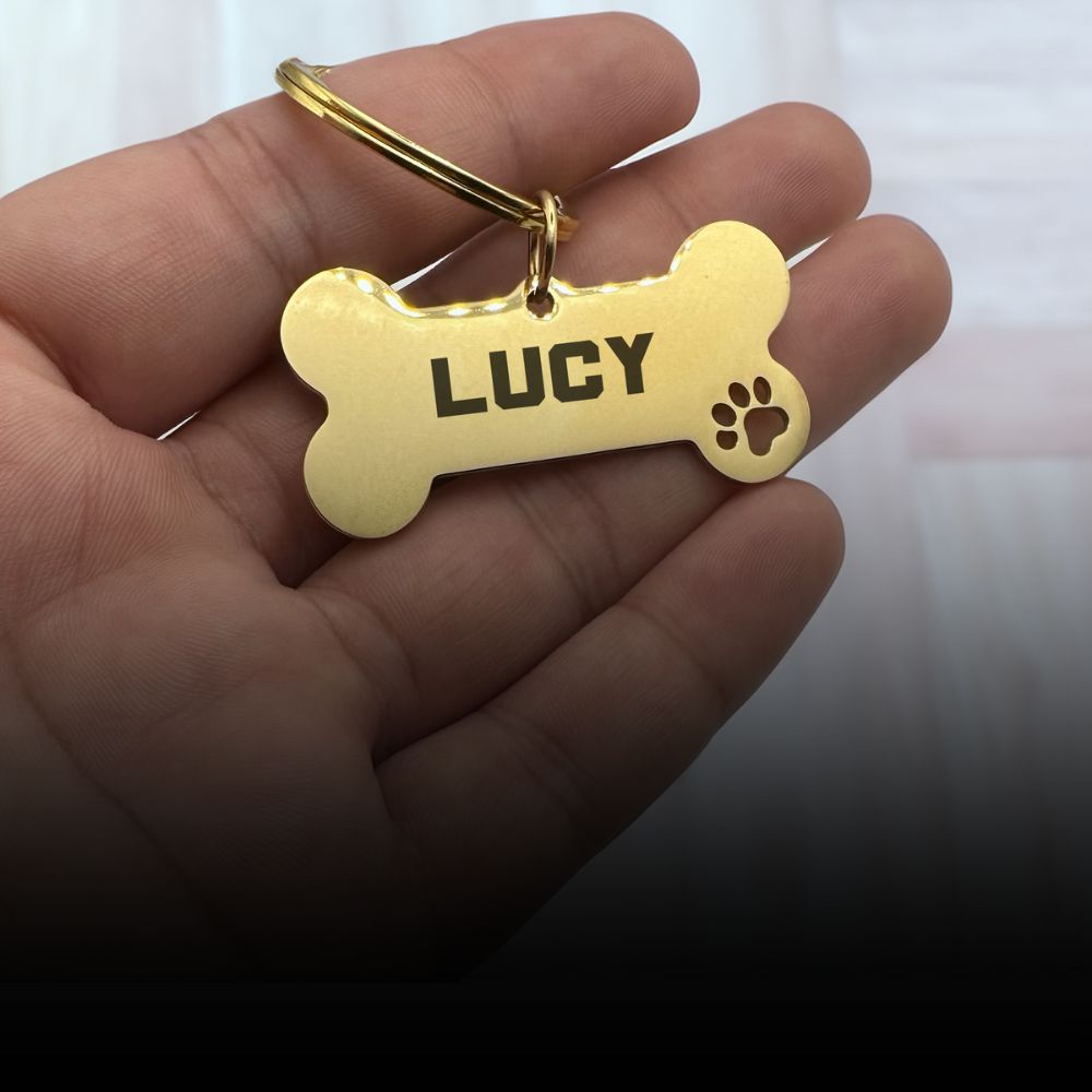 Dog Name Tags - Harkak Creative