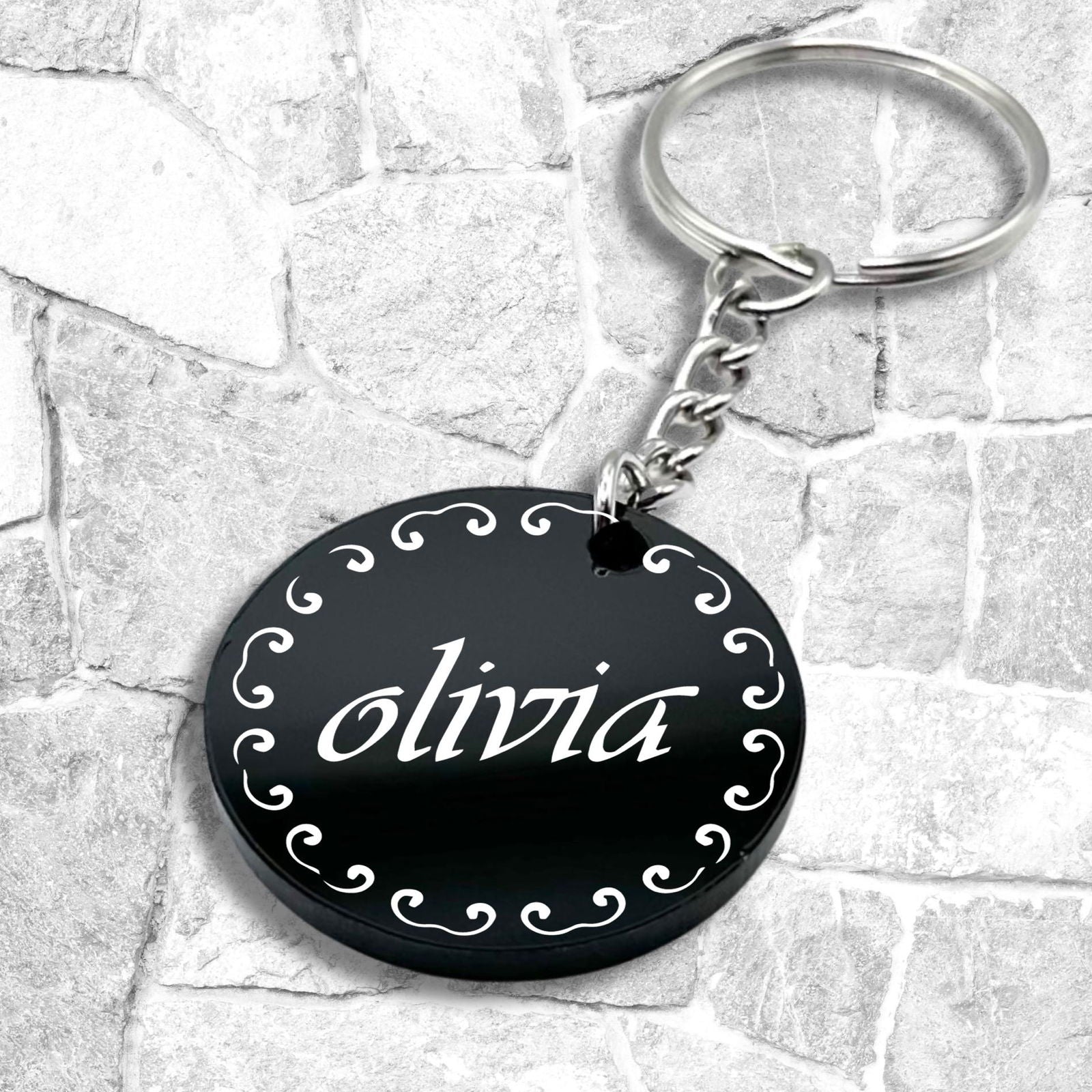 Acrylic Name Keychain - Harkak Creative