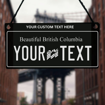 Alberta Canada License Plate Car Hanger Car Accessory - Harkak Creative