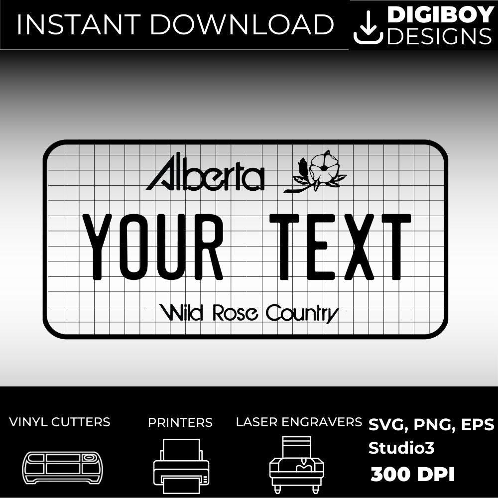 Alberta License Plate File - Harkak Creative