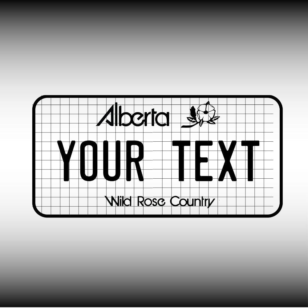 Alberta License Plate File - Harkak Creative