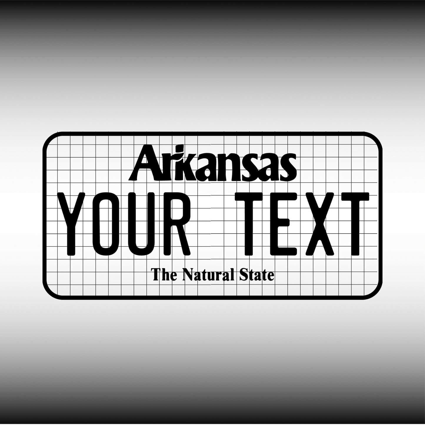 Arkansas License Plate File - Harkak Creative