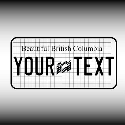 British Columbia License Plate File - Harkak Creative