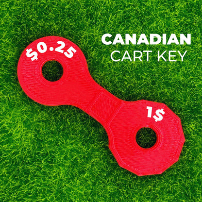 Canadian Cart Coin Keys - Harkak Creative