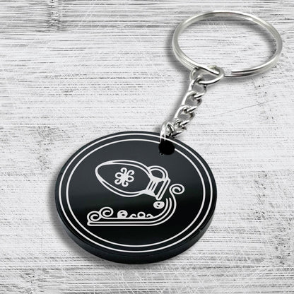Cancer - Zodiac Sign Keychain - Harkak Creative