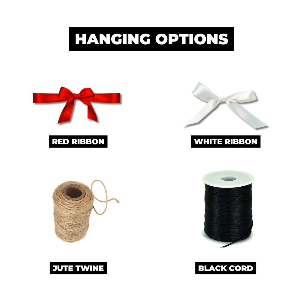 Christmas Decor Monogram Ornaments - Harkak Creative