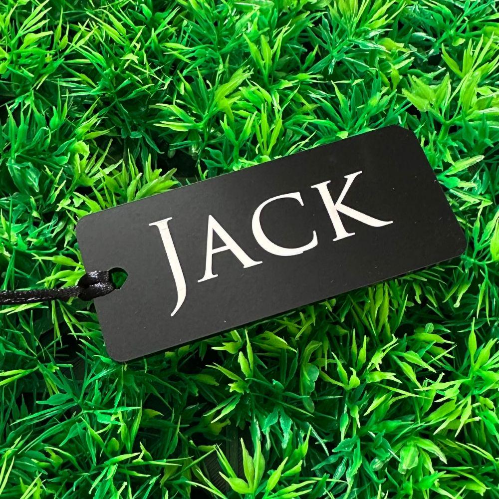 Custom Acrylic Gift Tags with Name - Harkak Creative