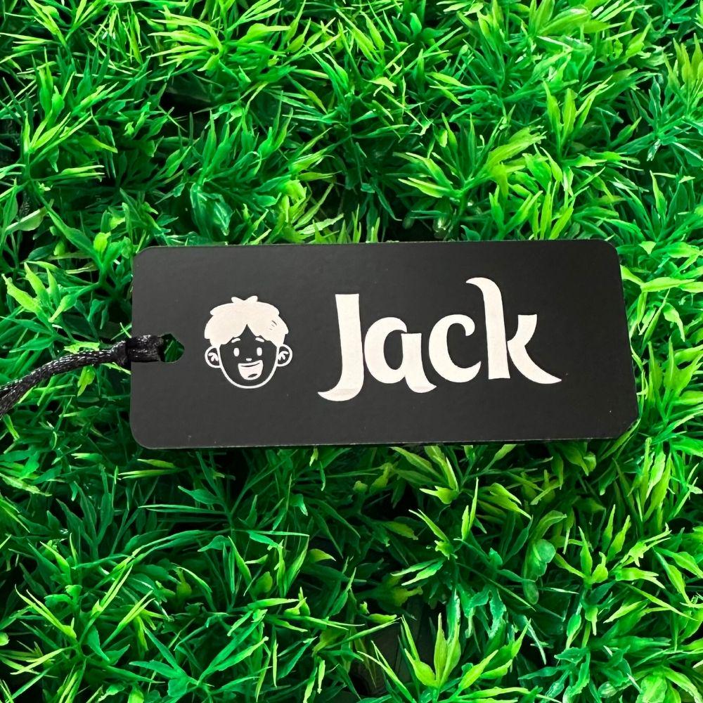 Custom Acrylic Gift Tags with Name - Harkak Creative