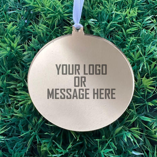 Custom Logo Christmas Ornaments - Harkak Creative