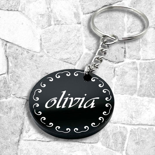 Custom Name Keychain - Harkak Creative