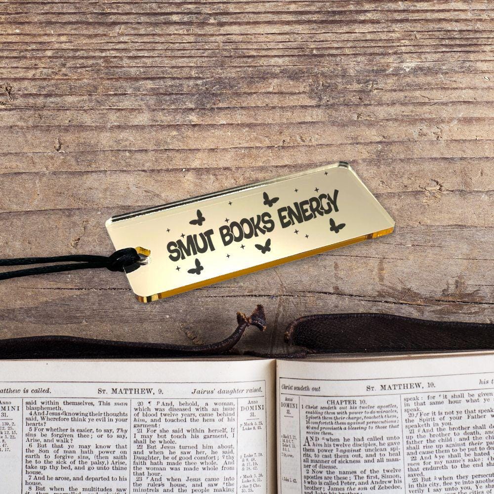 Custom Quote Acrylic Bookmark - Harkak Creative