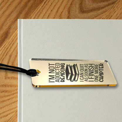 Custom Quote Acrylic Bookmark - Harkak Creative