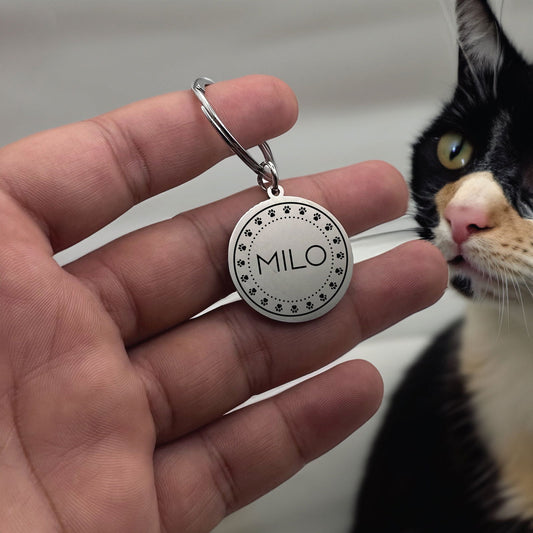 Custom cat tags - Harkak Creative