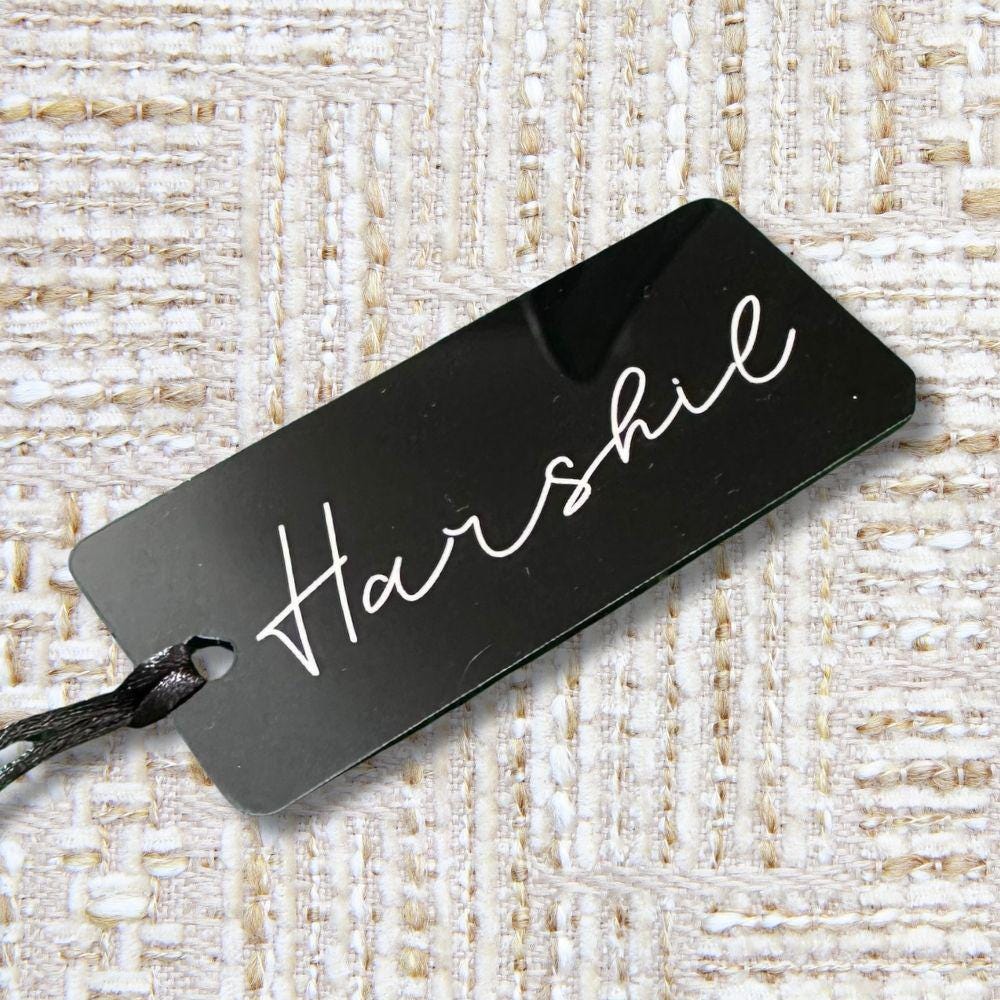 Customised Acrylic Gift Tag - Harkak Creative