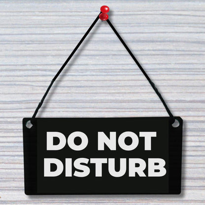 DO NOT DISTURB Door Sign - Harkak Creative