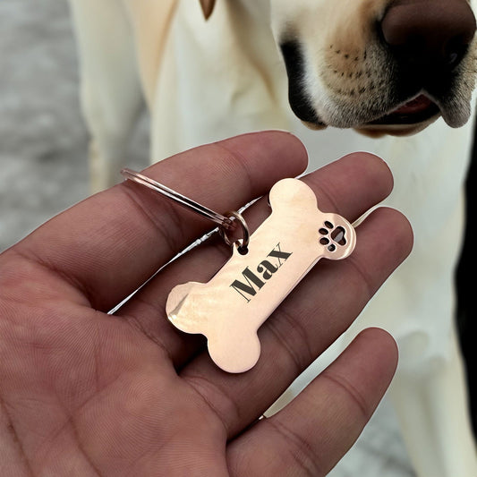 Dog tags with name - Harkak Creative