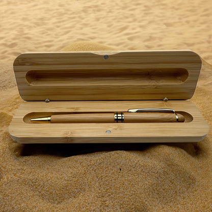 Engraved gift pen in gift box - Harkak Creative