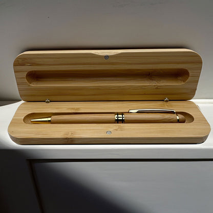 Engraved gift pen in gift box - Harkak Creative