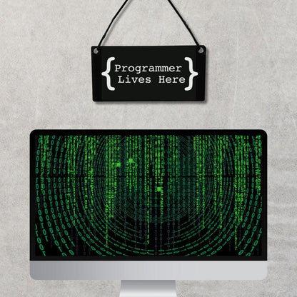 Genius At Work Wall Sign - Harkak Creative