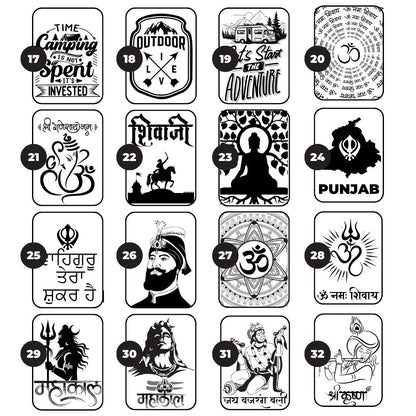 Guru Gobind Singh Ji Car Hangings - Harkak Creative
