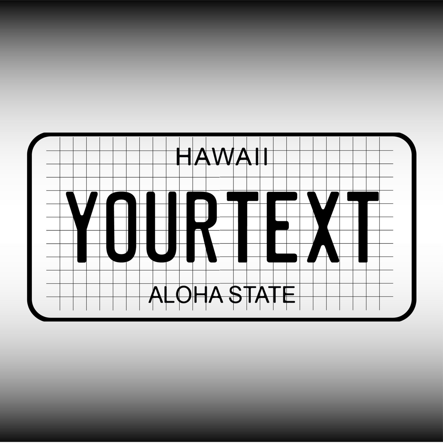 Hawaii License Plate File - Harkak Creative