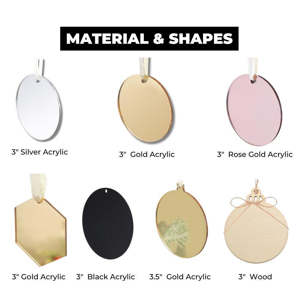 Holiday Decor Ornaments - Harkak Creative