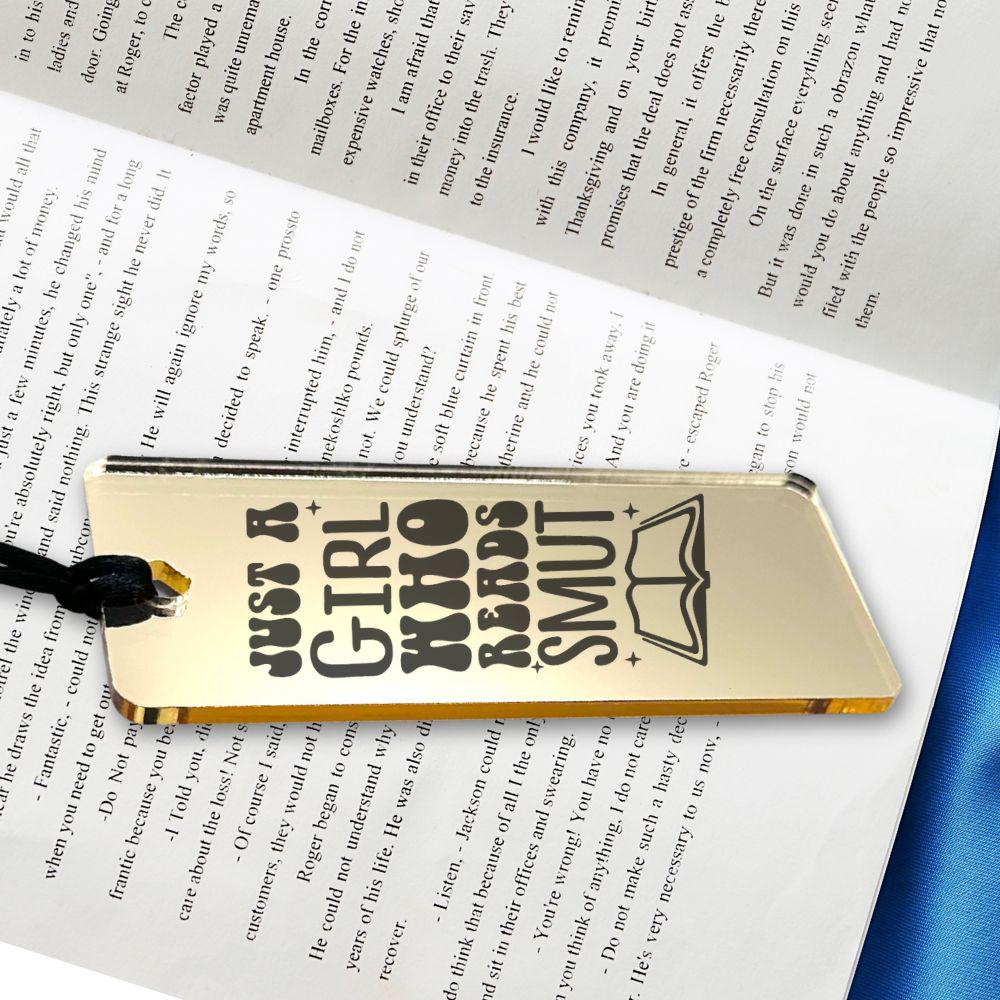 I AM READING Acrylic Bookmark - Harkak Creative