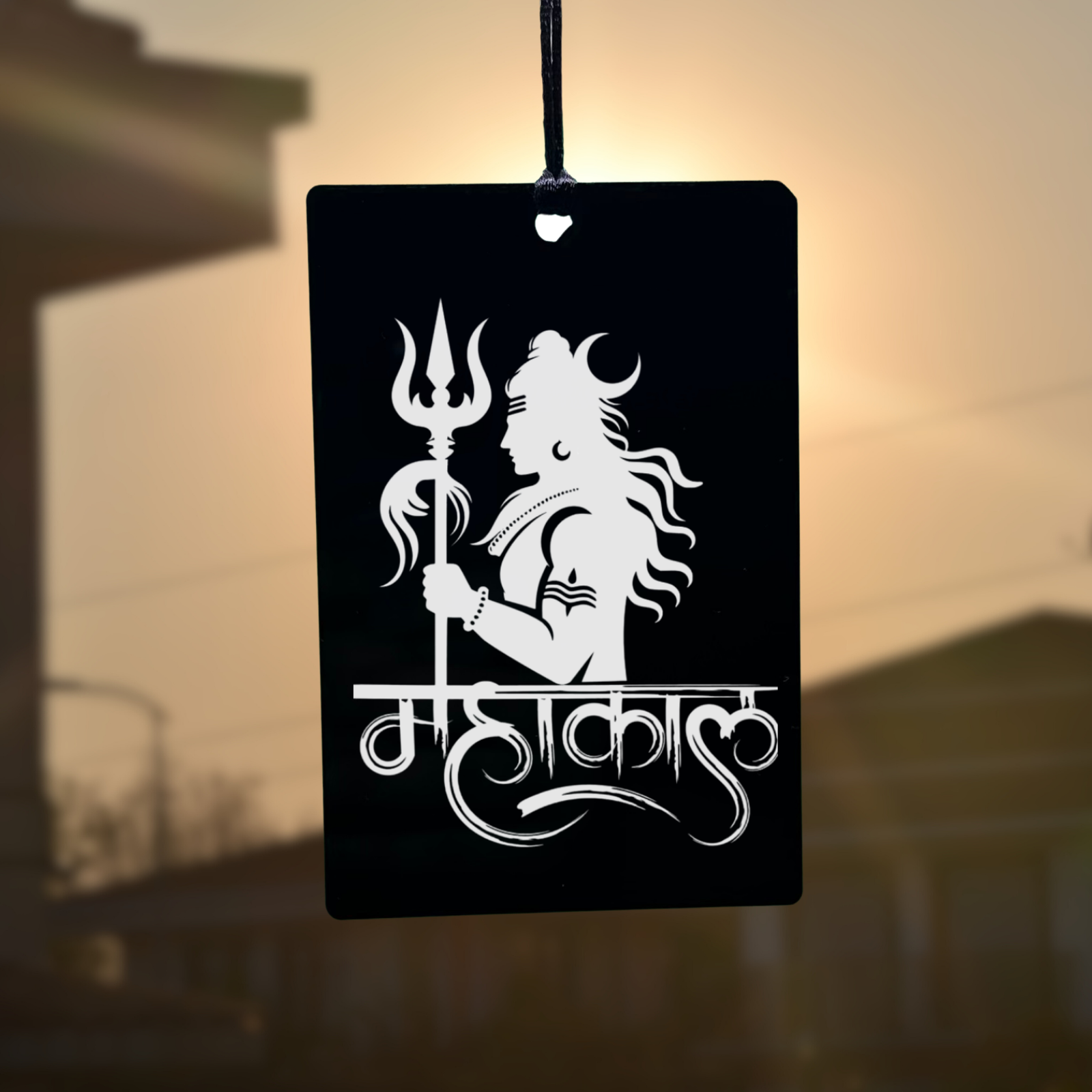 Mahakaal Car Hangings - Harkak Creative