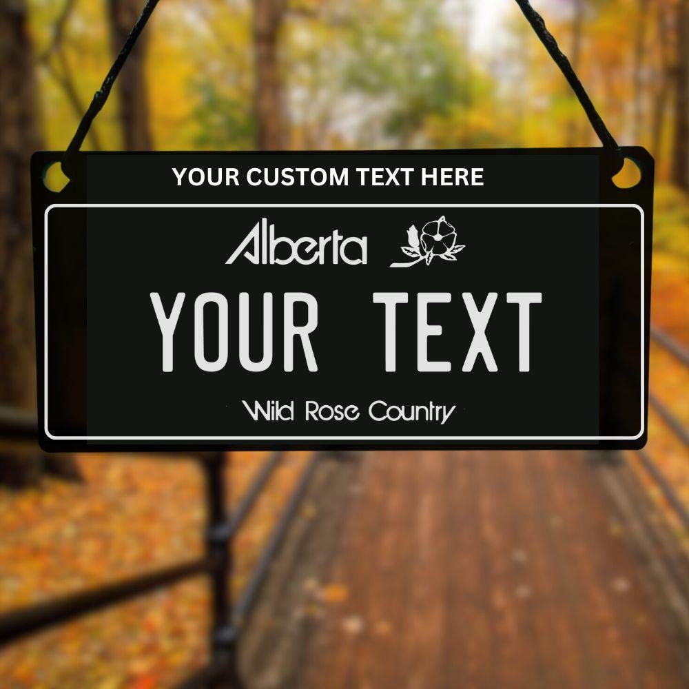 Manitoba Canada License Plate Car Hanger Car Accessory - Harkak Creative
