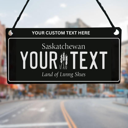Manitoba Canada License Plate Car Hanger Car Accessory - Harkak Creative