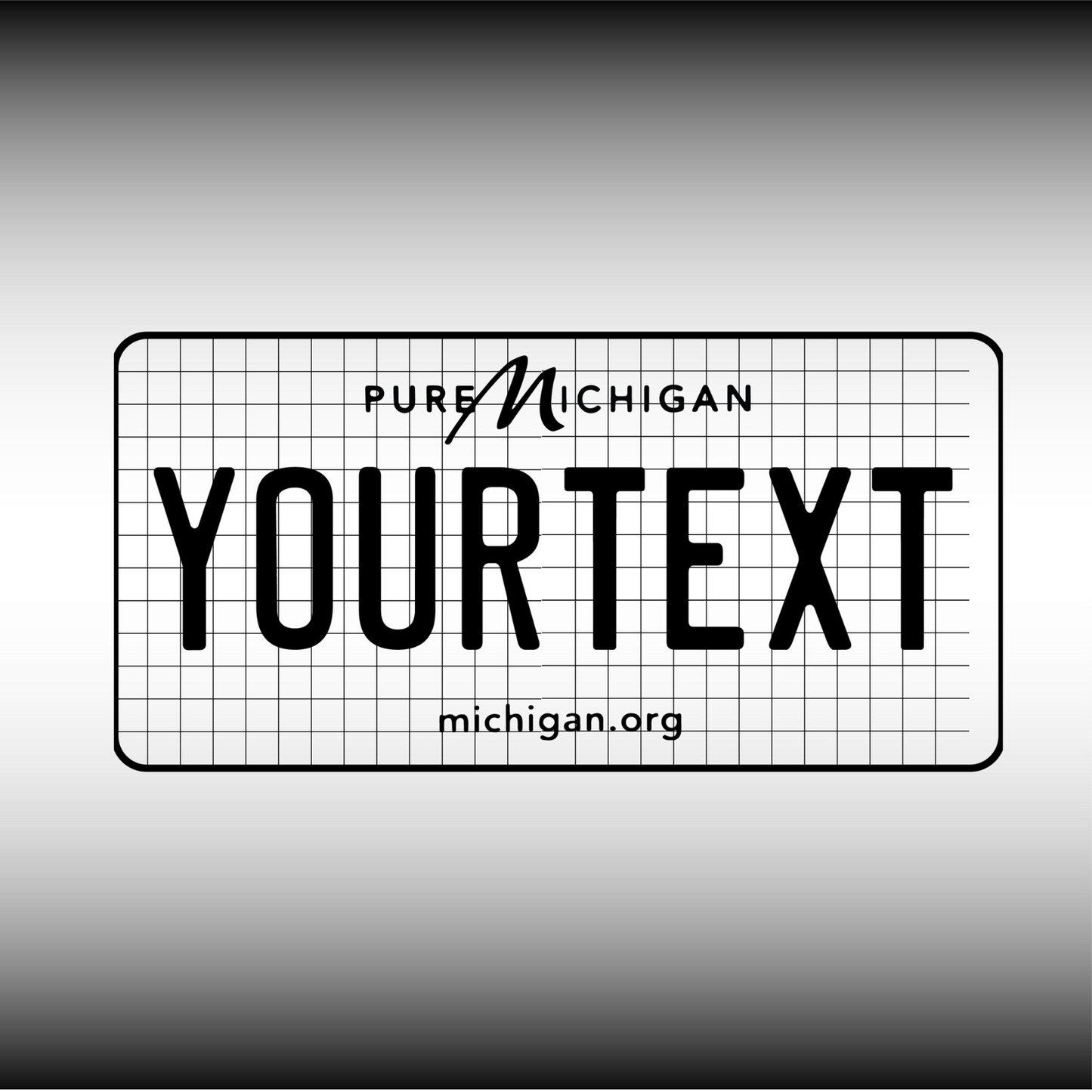 Michigan License Plate File - Harkak Creative