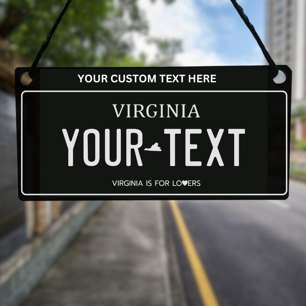 Missouri State USA License Plate Car Hanging Accessory - Harkak Creative