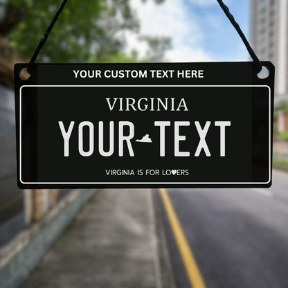 Missouri State USA License Plate Car Hanging Accessory - Harkak Creative
