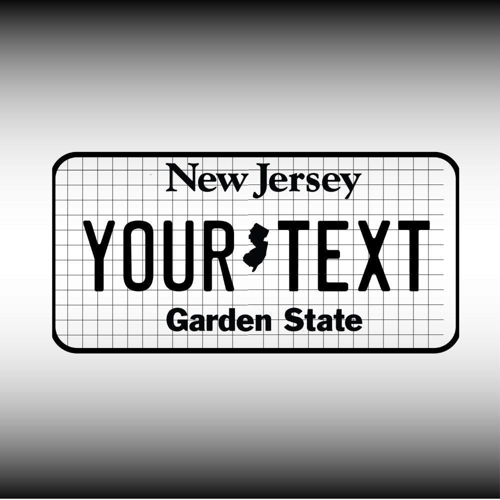 New Jersey License Plate File - Harkak Creative