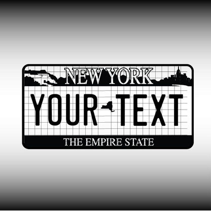 New York License Plate File - Harkak Creative