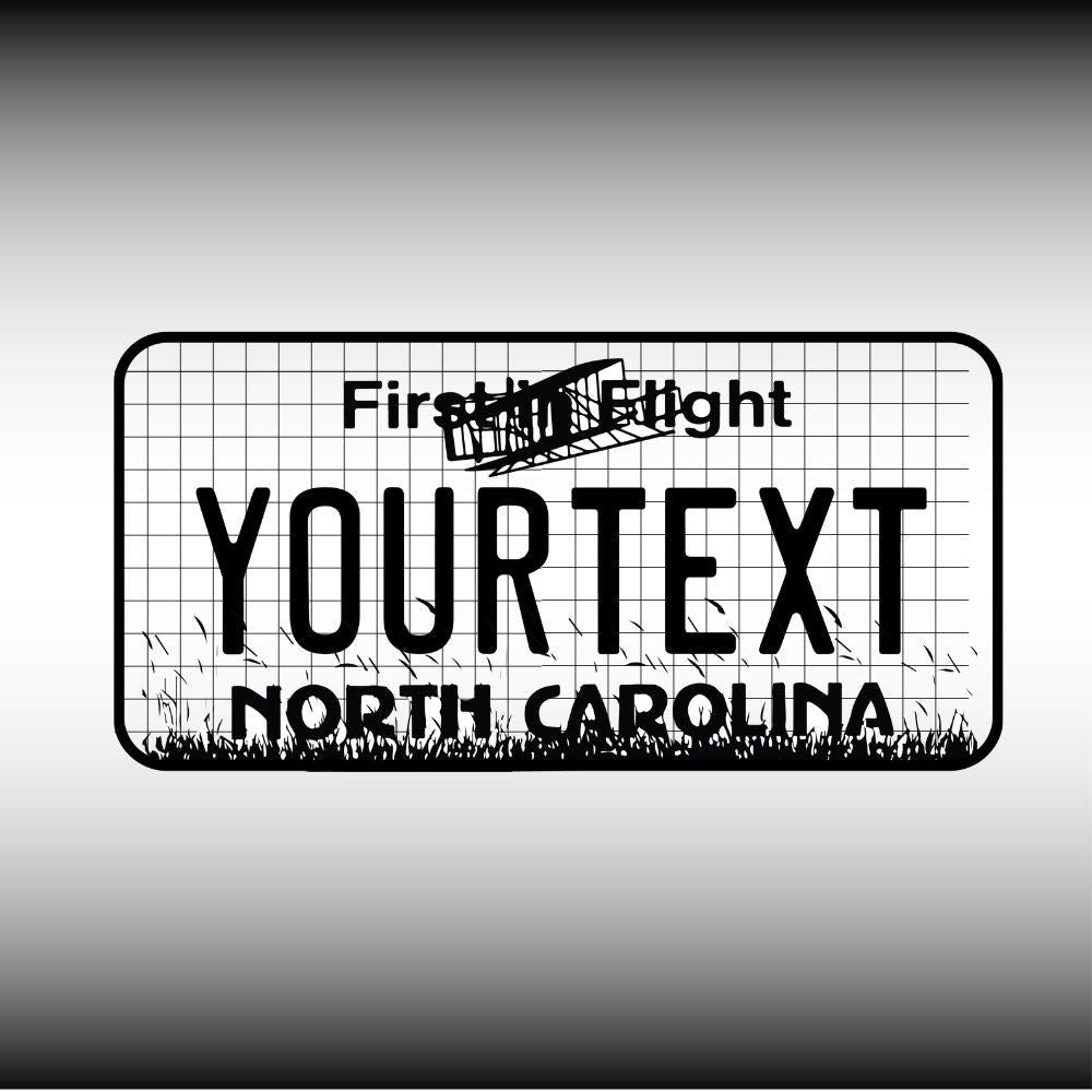 North Carolina License Plate File - Harkak Creative