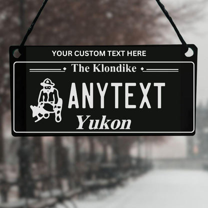 Nunavut Canada License Plate Car Hanger Car Accessory - Harkak Creative