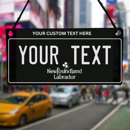 Nunavut Canada License Plate Car Hanger Car Accessory - Harkak Creative