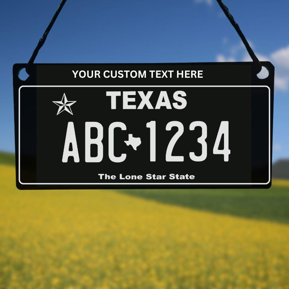 OHIO State USA License Plate Car Hanging Accessory - Harkak Creative