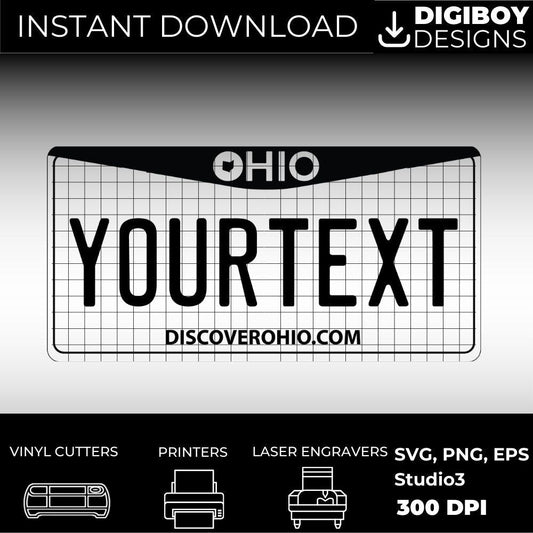 Ohio License Plate File - Harkak Creative