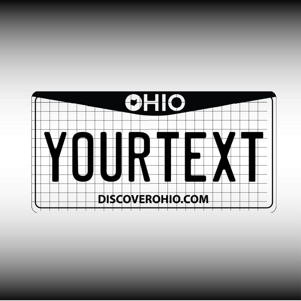 Ohio License Plate File - Harkak Creative