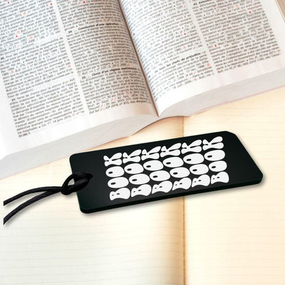 One More Chapter Acrylic Bookmark - Harkak Creative
