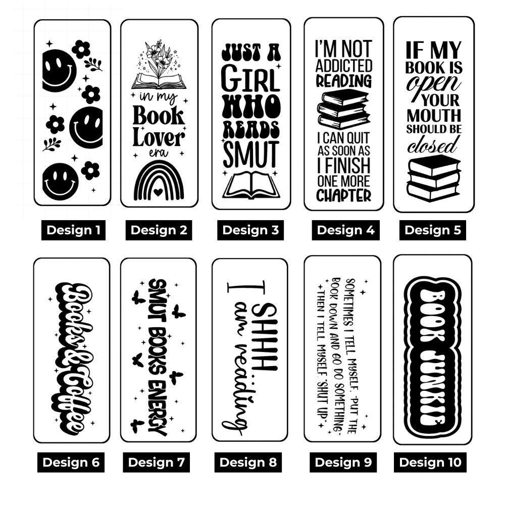 One More Chapter Acrylic Bookmark - Harkak Creative